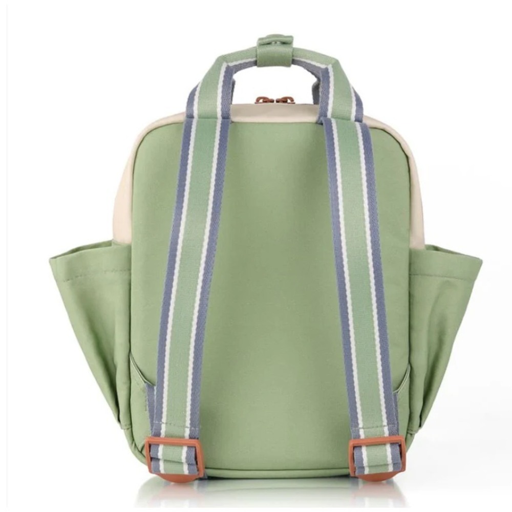 Itzy Ritzy Toddler Checkered Backpack, Lunch Box Bundle Daycare Jr Size - Picture 6 of 11